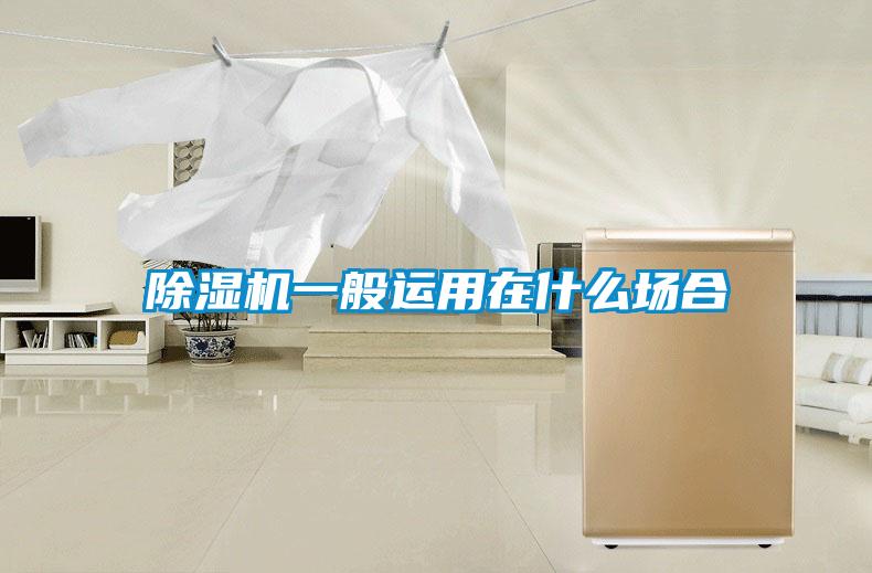 除濕機一般運用在什么場合