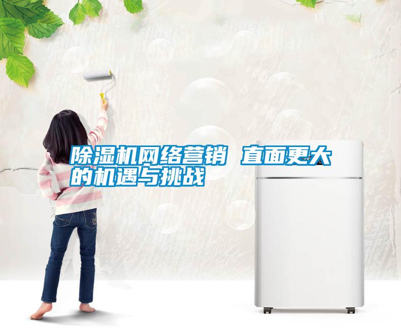 除濕機網絡營銷 直面更大的機遇與挑戰(zhàn)