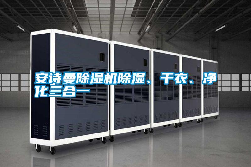 安詩曼除濕機除濕、干衣、凈化三合一