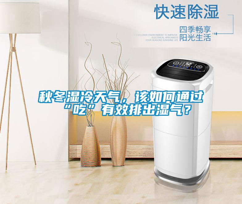 秋冬濕冷天氣，該如何通過“吃”有效排出濕氣？