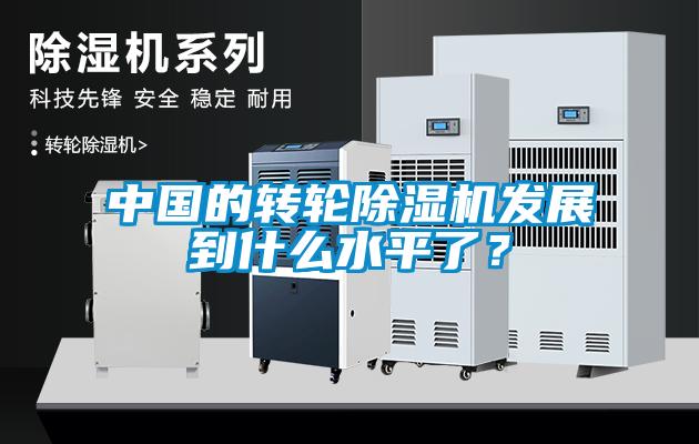 中國的轉(zhuǎn)輪除濕機(jī)發(fā)展到什么水平了？