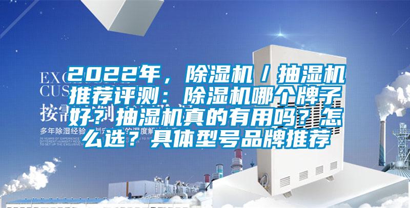 2022年，除濕機／抽濕機推薦評測：除濕機哪個牌子好？抽濕機真的有用嗎？怎么選？具體型號品牌推薦