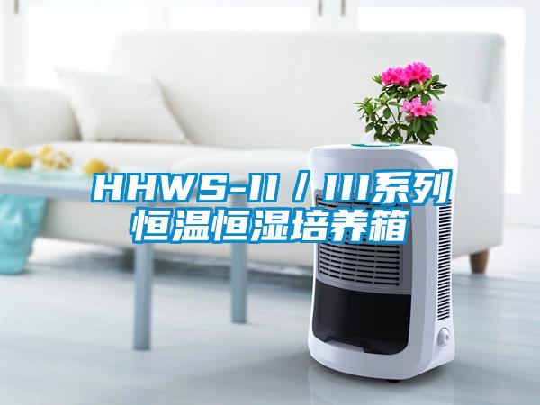 HHWS-II／III系列恒溫恒濕培養(yǎng)箱