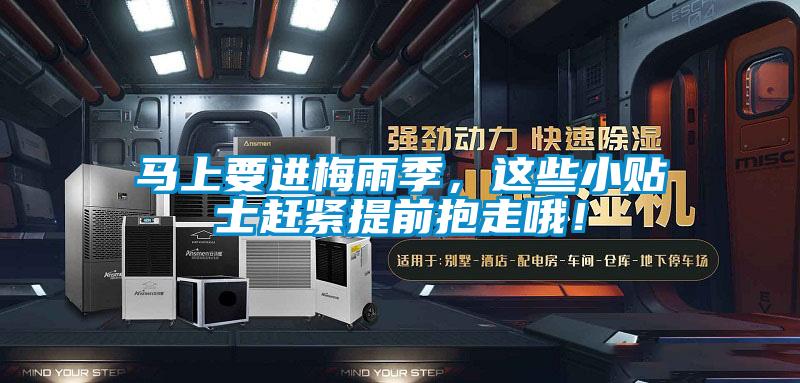 馬上要進(jìn)梅雨季，這些小貼士趕緊提前抱走哦！