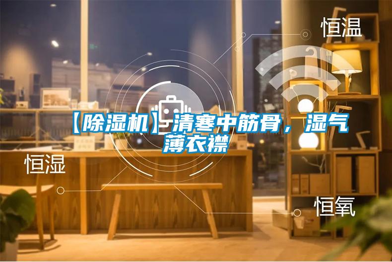 【除濕機(jī)】清寒中筋骨，濕氣薄衣襟