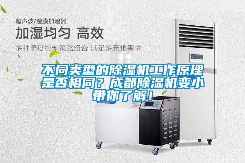 不同類型的除濕機(jī)工作原理是否相同？成都除濕機(jī)變小帶你了解！