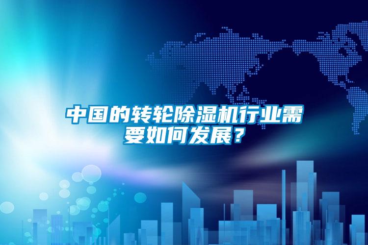 中國的轉(zhuǎn)輪除濕機(jī)行業(yè)需要如何發(fā)展？
