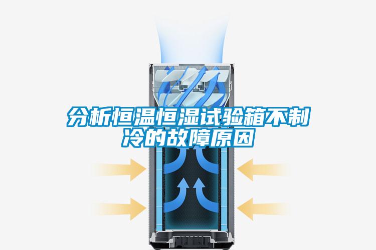 分析恒溫恒濕試驗箱不制冷的故障原因