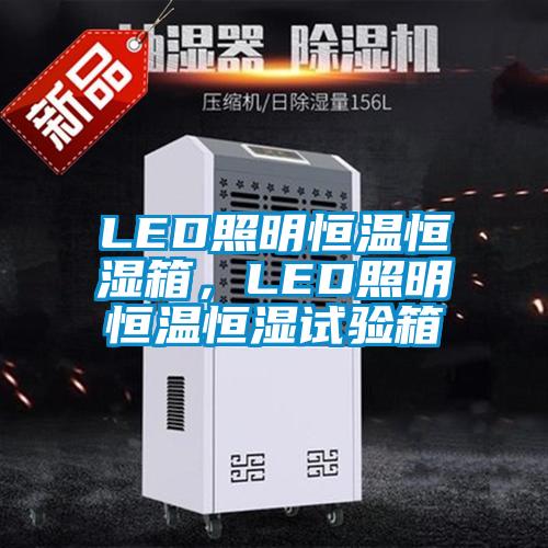 LED照明恒溫恒濕箱，LED照明恒溫恒濕試驗(yàn)箱