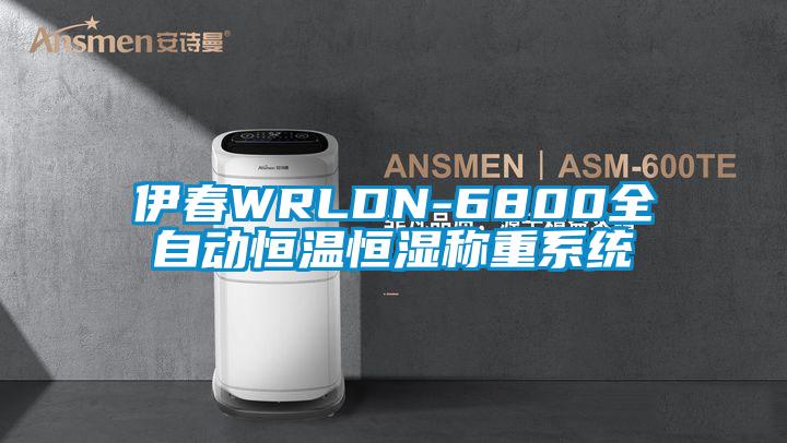 伊春WRLDN-6800全自動(dòng)恒溫恒濕稱重系統(tǒng)