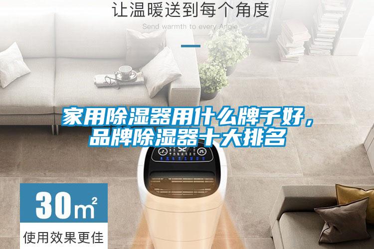 家用除濕器用什么牌子好，品牌除濕器十大排名