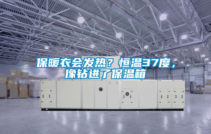 保暖衣會(huì)發(fā)熱？恒溫37度，像鉆進(jìn)了保溫箱