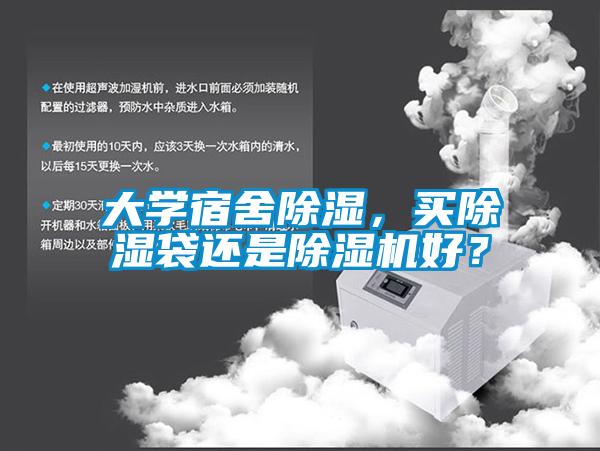 大學(xué)宿舍除濕，買(mǎi)除濕袋還是除濕機(jī)好？