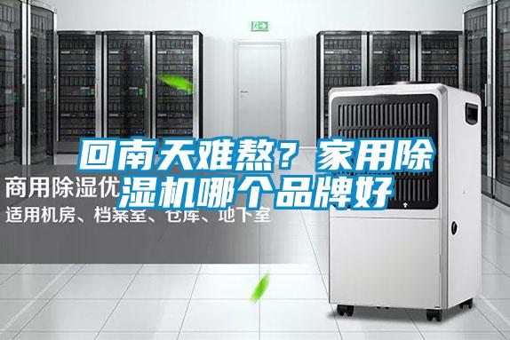 回南天難熬？家用除濕機(jī)哪個(gè)品牌好