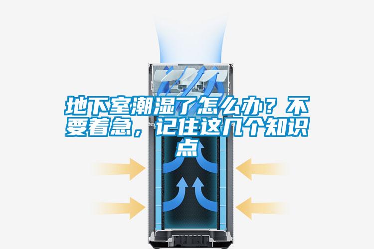 地下室潮濕了怎么辦？不要著急，記住這幾個(gè)知識(shí)點(diǎn)
