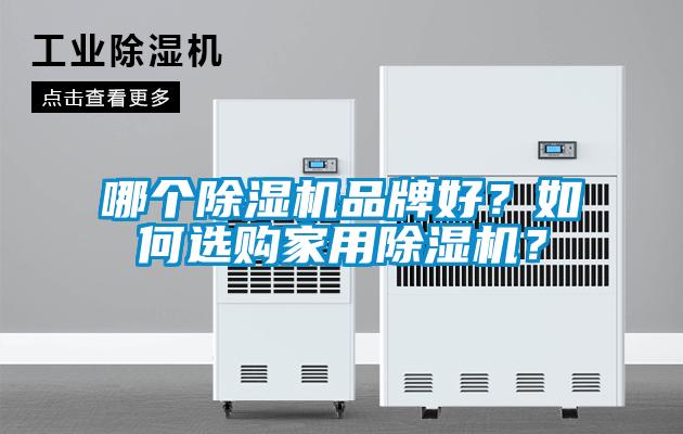 哪個除濕機(jī)品牌好？如何選購家用除濕機(jī)？