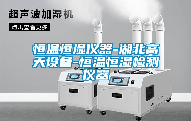 恒溫恒濕儀器-湖北高天設(shè)備-恒溫恒濕檢測儀器