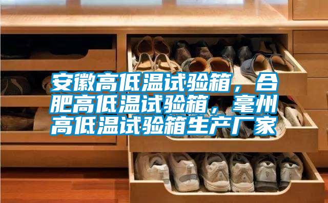 安徽高低溫試驗(yàn)箱，合肥高低溫試驗(yàn)箱，毫州高低溫試驗(yàn)箱生產(chǎn)廠家