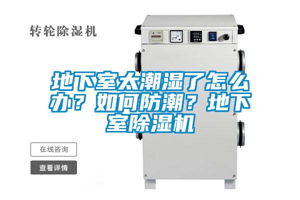 地下室太潮濕了怎么辦？如何防潮？地下室除濕機(jī)