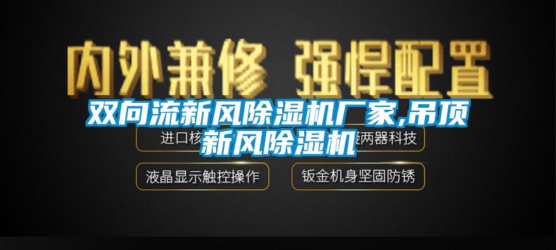 雙向流新風除濕機廠家,吊頂新風除濕機