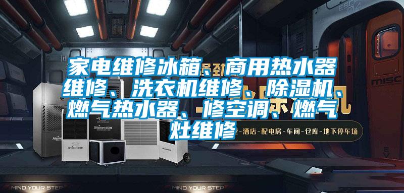 家電維修冰箱、商用熱水器維修、洗衣機(jī)維修、除濕機(jī)、燃?xì)鉄崴鳌⑿蘅照{(diào)、燃?xì)庠罹S修