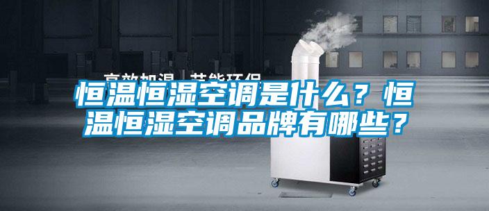 恒溫恒濕空調(diào)是什么？恒溫恒濕空調(diào)品牌有哪些？