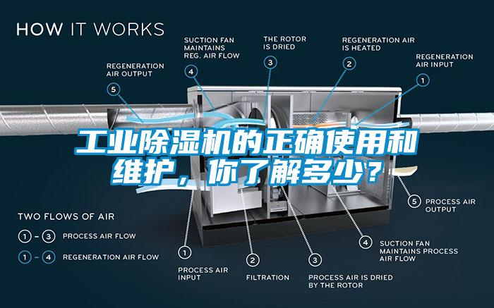 工業(yè)除濕機(jī)的正確使用和維護(hù)，你了解多少？