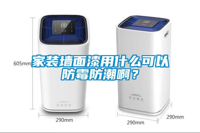 家裝墻面漆用什么可以防霉防潮??？