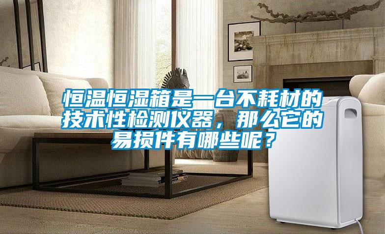 恒溫恒濕箱是一臺不耗材的技術(shù)性檢測儀器，那么它的易損件有哪些呢？