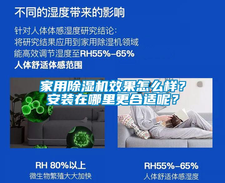 家用除濕機(jī)效果怎么樣？安裝在哪里更合適呢？