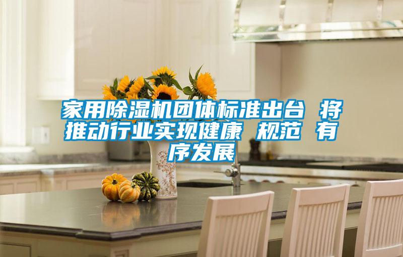 家用除濕機團體標(biāo)準(zhǔn)出臺 將推動行業(yè)實現(xiàn)健康 規(guī)范 有序發(fā)展