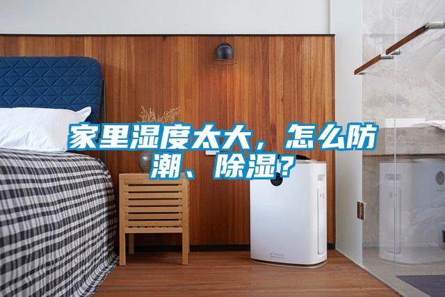 家里濕度太大，怎么防潮、除濕？