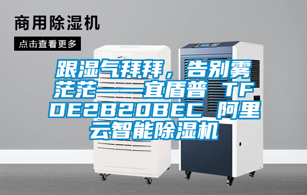 跟濕氣拜拜，告別霧茫?！硕芷?TFDE2B20BEC 阿里云智能除濕機(jī)