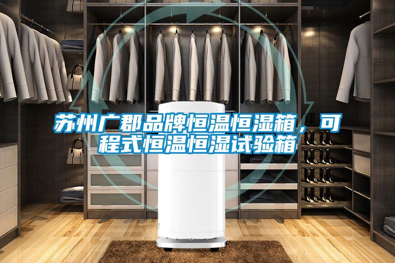 蘇州廣郡品牌恒溫恒濕箱，可程式恒溫恒濕試驗(yàn)箱