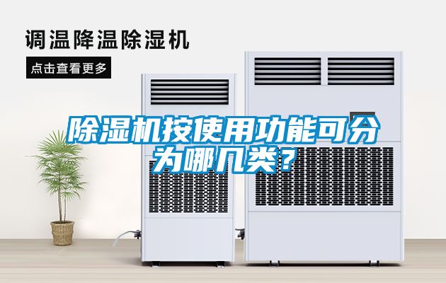 除濕機(jī)按使用功能可分為哪幾類？