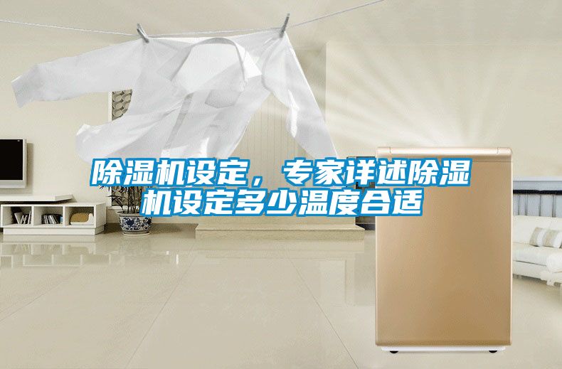 除濕機(jī)設(shè)定，專家詳述除濕機(jī)設(shè)定多少溫度合適